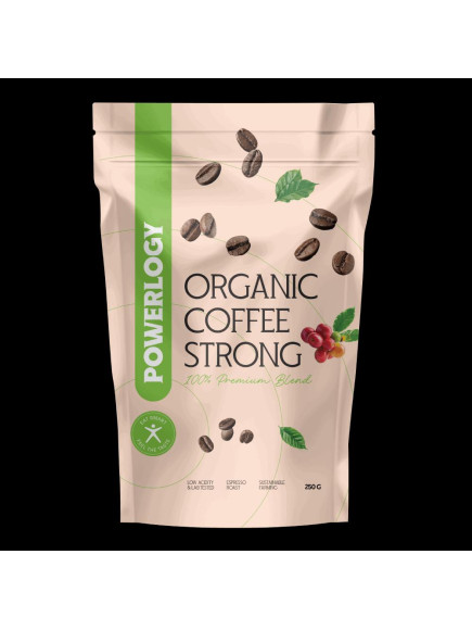 Powerlogy Organic Coffee Strong 250 g