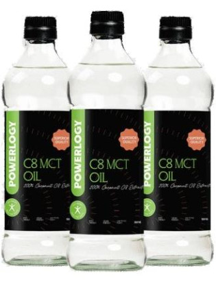 Powerlogy C8 MCT Oil 3 x 500 ml