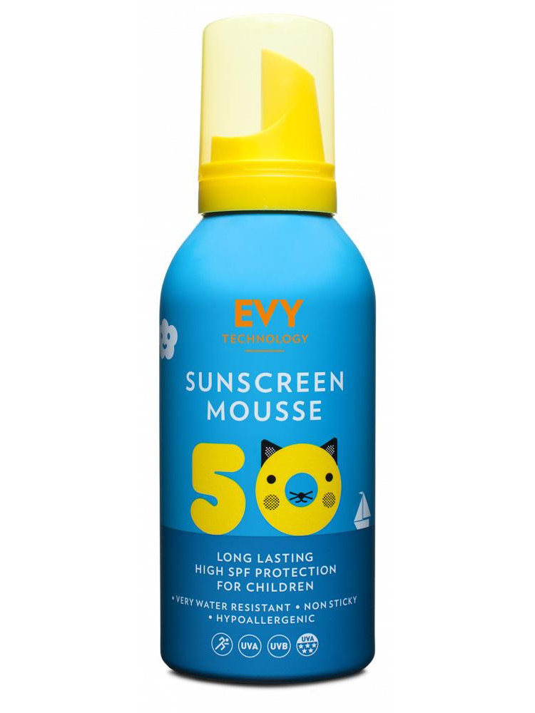 EVY Suncscreen Mousse Kids SPF50 150 ml