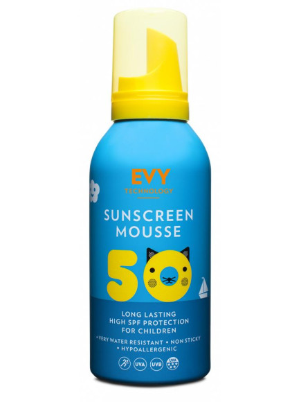 EVY Suncscreen Mousse Kids SPF50 150 ml
