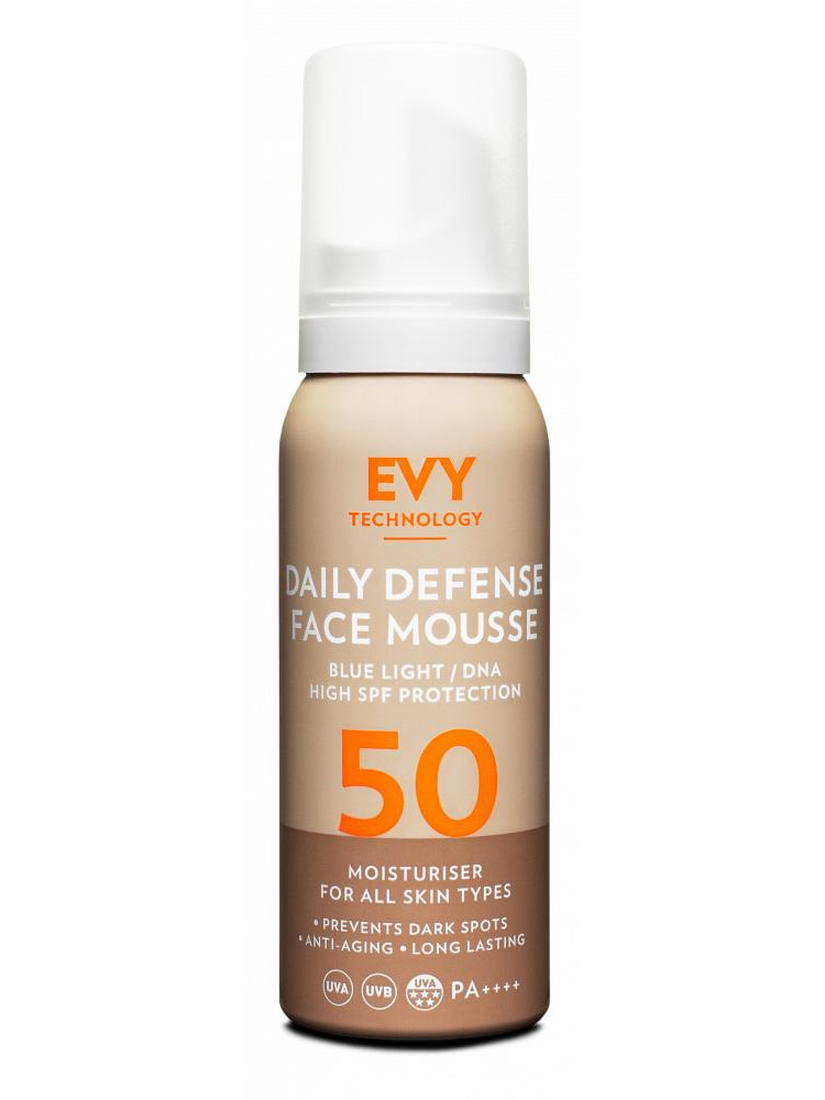 EVY Daily Defense Face Mousse SPF50 75 ml
