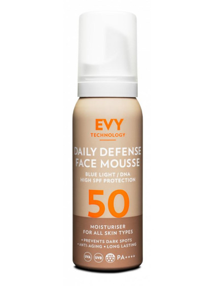 EVY Daily Defense Face Mousse SPF50 75 ml