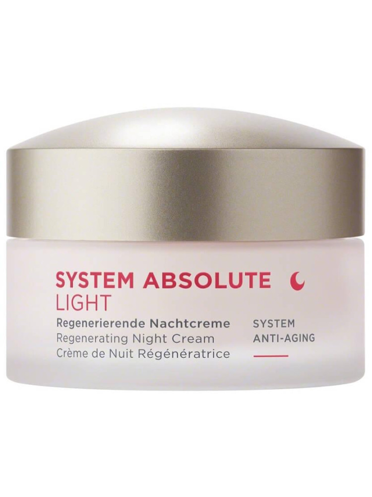 Ľahký regeneračný nočný krém anti-aging SYSTEM ABSOLUTE pre zrelú pleť