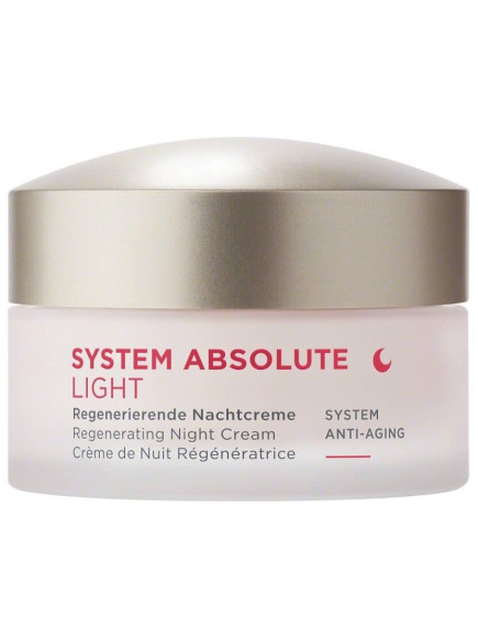 Ľahký regeneračný nočný krém anti-aging SYSTEM ABSOLUTE pre zrelú pleť