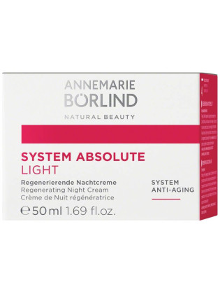 Ľahký regeneračný nočný krém anti-aging SYSTEM ABSOLUTE pre zrelú pleť