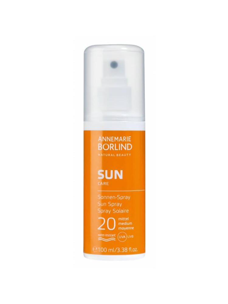 Sprej na opaľovanie SPF 20