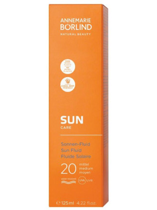 Opaľovacie fluid proti slnečným alergiám SPF 20