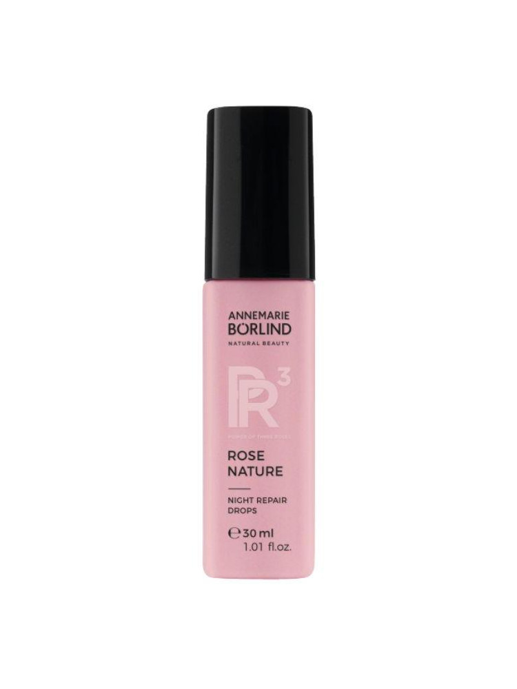 Ľahké nočné regeneračné fluid anti-digital ROSE NATURE pre modernú ženu