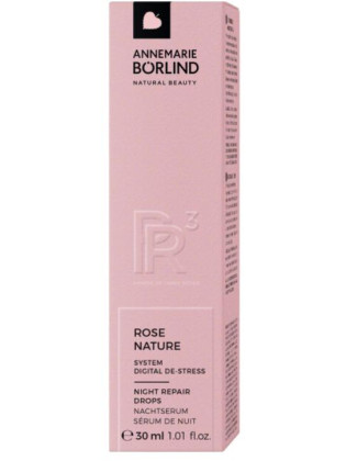 Ľahké nočné regeneračné fluid anti-digital ROSE NATURE pre modernú ženu