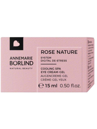 Osviežujúci očný krémový gél anti-digital ROSE NATURE pre modernú ženu