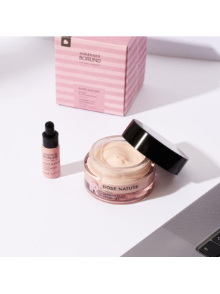 Sada ROSE NATURE ľahký krém + MINI nočné fluid ZADARMO