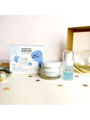 Sada AQUANATURE Denný krém + Hyaluron shake mini ZADARMO